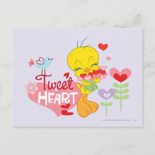 Cartão Postal Tweet Heart