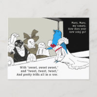 Tweeting blue bird c.1900 Madre gansos selvagens C