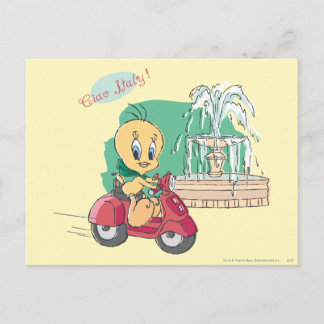 Cartão Postal TWEETY™ Itália