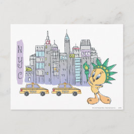CARTÃO POSTAL TWEETY™ NYC