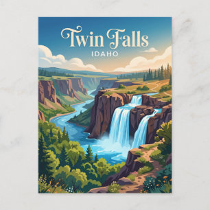 Cartão Postal Twin Falls Idaho