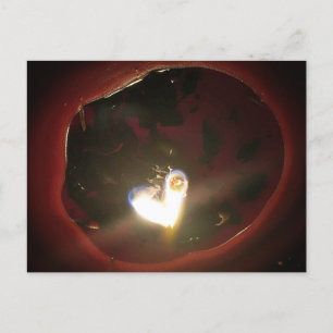 Cartão Postal Twin Flame Heart