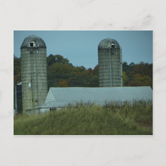 Cartão Postal Twin Silos (Frente)