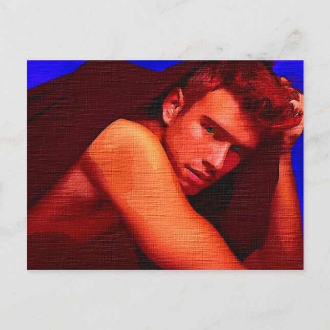 Cartão Postal Twink bonito (Frente)