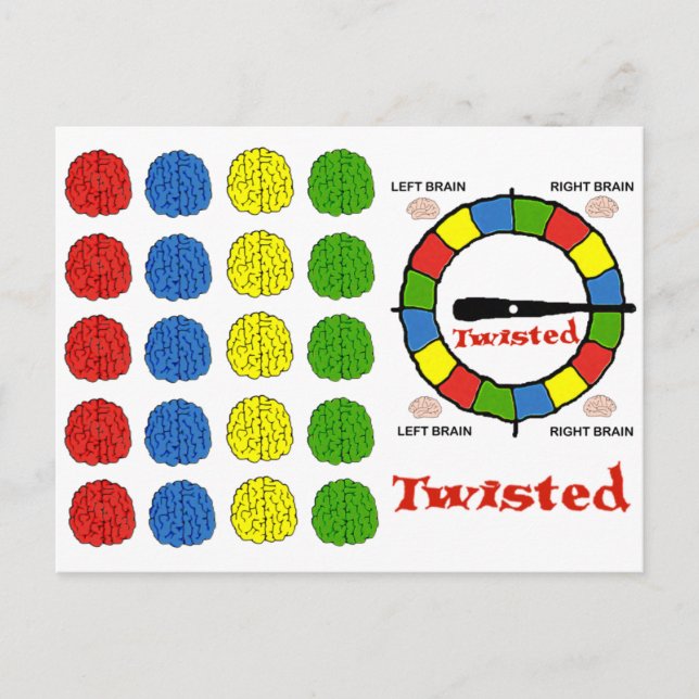 Cartão Postal Twisted (Frente)