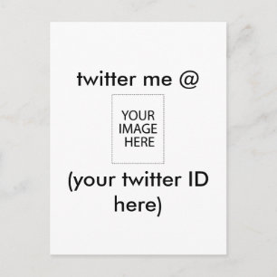 Cartão Postal twitter me @ (seu ID do twitter aqui) O MUSEUM