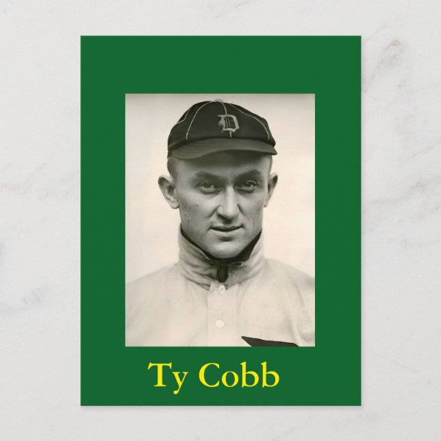 Cartão Postal Ty Cobb Wall Art Tapestery (Frente)