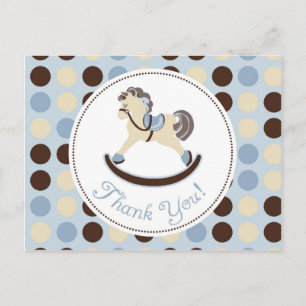 Cartão postal TY Horse Rochedo 2