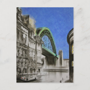 Cartão Postal Tyne Bridge, Cartão-postal da Inglaterra