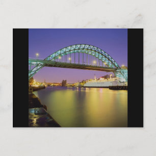 Cartão Postal Tyne Bridge, Newcastle-On-Tyne, Inglaterra
