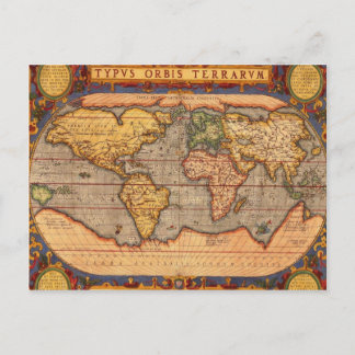 Cartão Postal Typvs Orbis Terrarvm