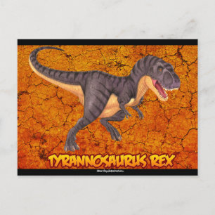 Cartão postal Tyrannosaurus Rex