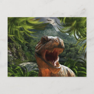 Cartão Postal tyrannosaurus-rex-284554 tyrannosaurus rex dinosau