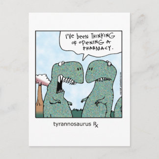 Cartão Postal Tyrannosaurus Rx