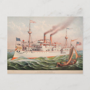 Cartão Postal U.S.S. Maine
