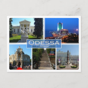Cartão Postal UA Ucrânia - Odessa -