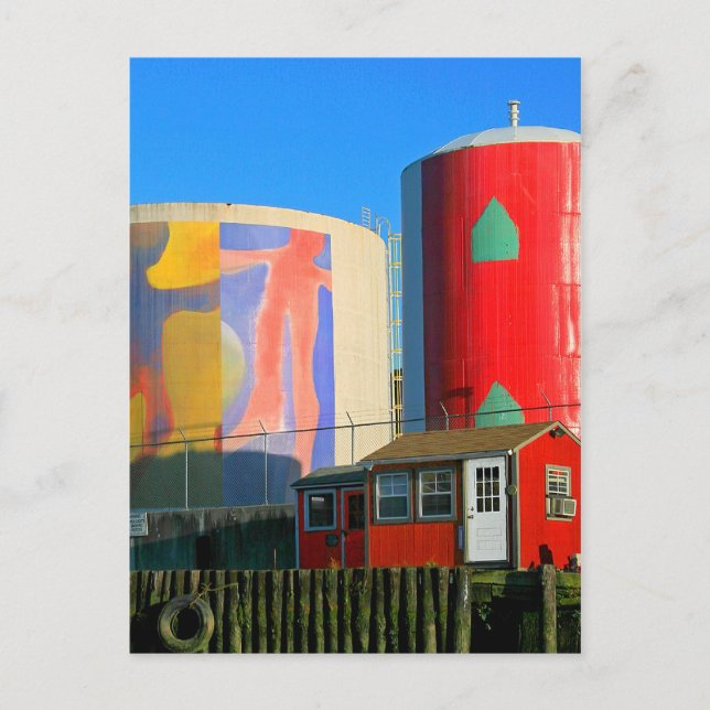 Cartão Postal UFO Art (Frente)