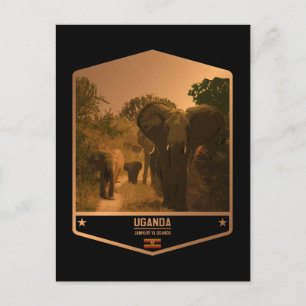 Cartão Postal Uganda