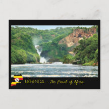 Uganda Postkarte