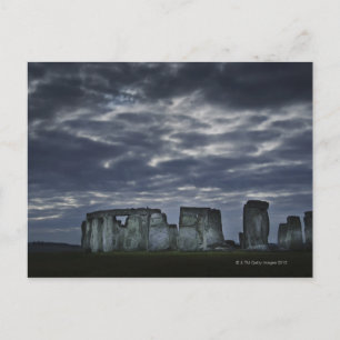 Cartão Postal UK, Stonehenge, Scenic view at dawn
