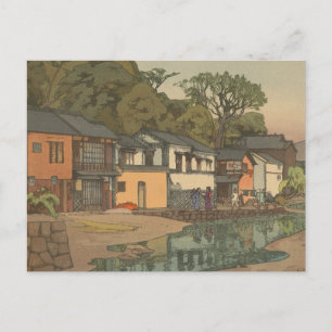 Cartão Postal Ukiyoe Art Japonês (Hiroshi Yoshida)