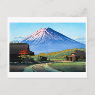 Cartão Postal ukiyoe [hasui] A01 Outono em Funatsu