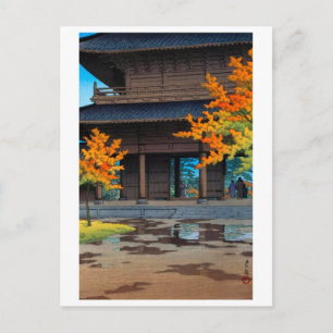 Cartão Postal ukiyoe [hasui] A29 Depois da Chuva de Outono