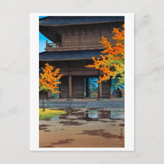 Cartão Postal ukiyoe [hasui] A29 Depois da Chuva de Outono