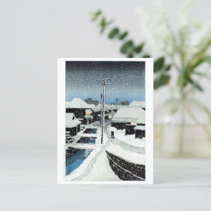 Cartão Postal ukiyoe - hasui - C07 - A Aldeia de Terashima ...