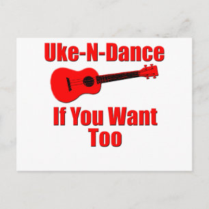 Cartão Postal ukulele