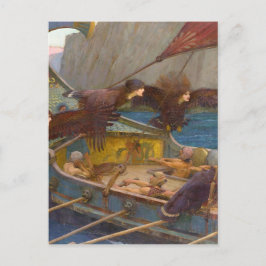 Cartão Postal Ulisses e as Sirens