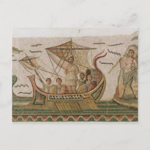 Cartão Postal Ulisses e as Sirens