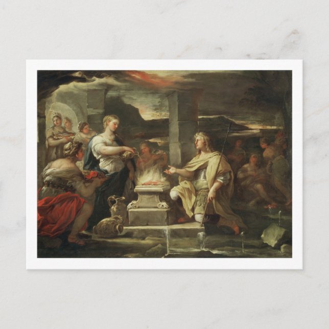 Cartão Postal Ulisses e Calypso (Frente)