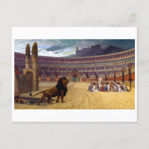 Cartão Postal Última Oração dos Mártires Cristãos J-L Gé me o