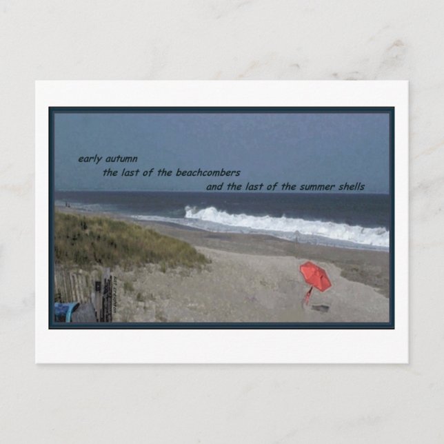Cartão Postal Último dos Beachcombers (Frente)