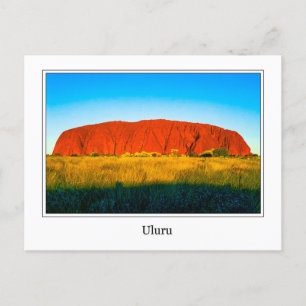 Cartão postal Uluru