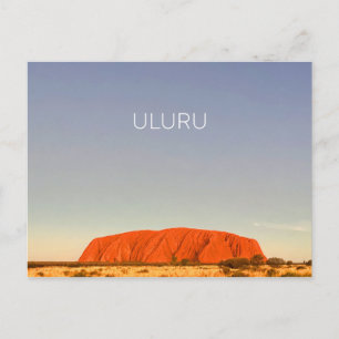 Cartão Postal Uluru, Austrália