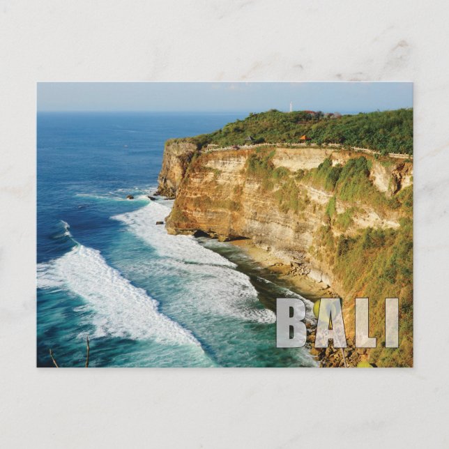 Cartão Postal Uluwatu - Bali, Indonésia (Frente)