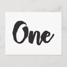 Cartão Postal Um 1º Aniversário Arte Primeiro Aniversário Meu fi