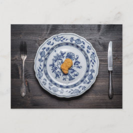 Cartão Postal Um ajustado banquete para um rei!