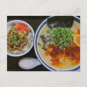 Cartão Postal Um almoço duro no Japão