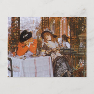 Cartão Postal Um Almoço (Le Dejeuner) por James Tissot