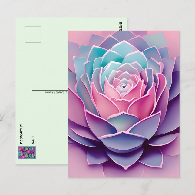 Cartão Postal Um Anime Suculento, Pós-Travessia (Frente/Verso)