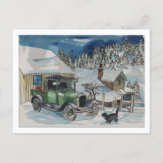 Cartão Postal Um assento quente