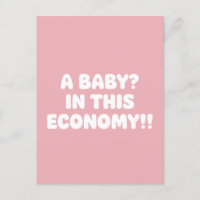 Um Bebê Nesta Economia Divertida Gravidez