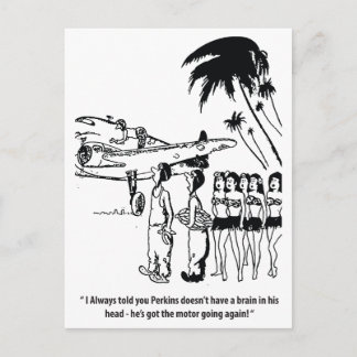 Cartão Postal Um Bom Mecânico, Engraçado, Vintage