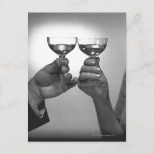 Cartão Postal Um brinde