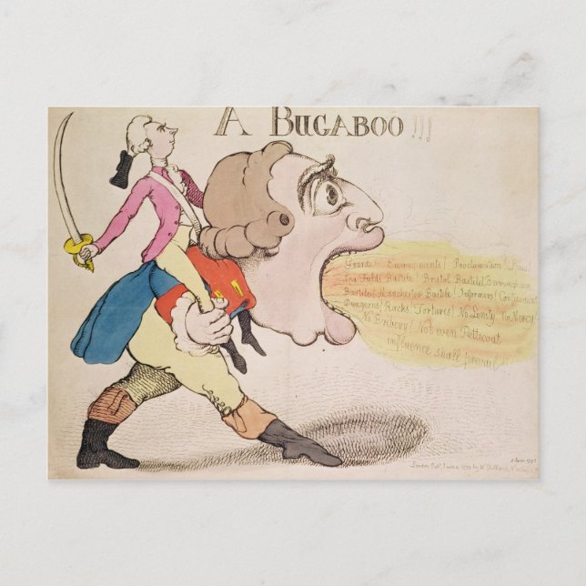 Cartão Postal Um Bugaboo! (Frente)