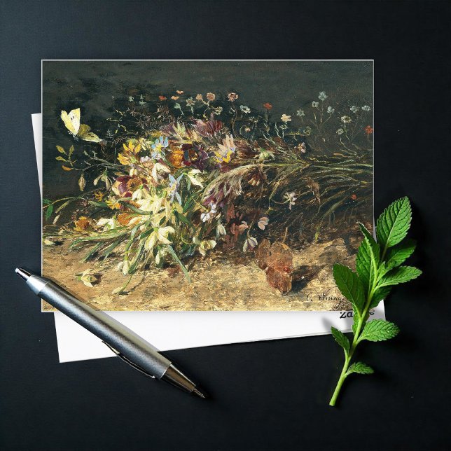 Cartão Postal Um buquê de flores da primavera com snowdrops (Criador carregado)