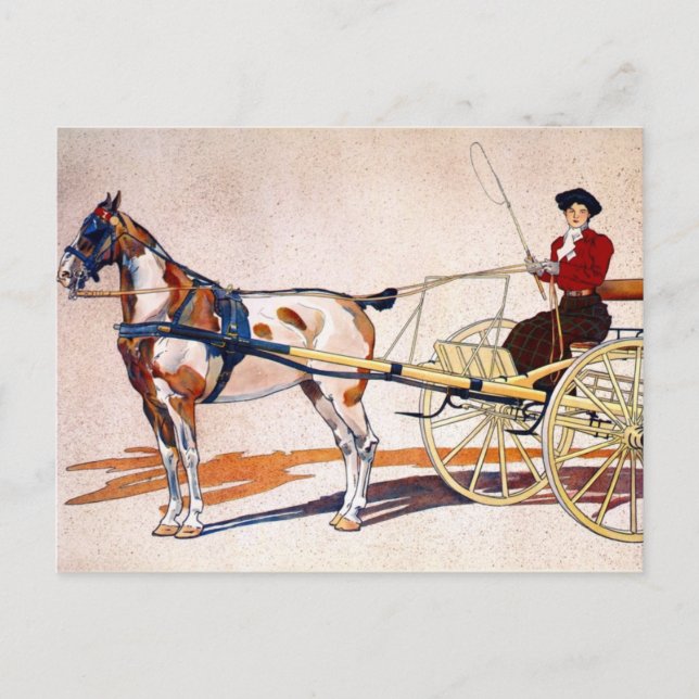 Cartão Postal Um Carrinho de Quebra do Kentucky (Frente)